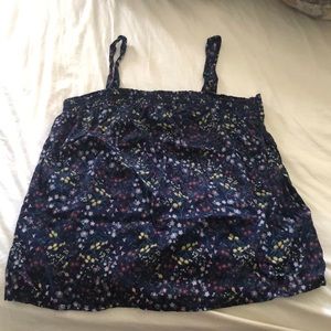 Old Navy floral tank size L